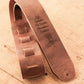 Classic Personalized Leather Guitar Strap – Handmade in the UK by Guitarists | Full-Grain Leather | Gift for Guitarists