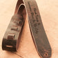 Classic Personalized Leather Guitar Strap – Handmade in the UK by Guitarists | Full-Grain Leather | Gift for Guitarists