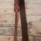 Classic All Leather Guitar Strap 6cm Chestnut