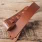 Classic All Leather Guitar Strap 6cm Honey