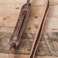 Leather Shoulder Pad Guitar Strap Roadworn