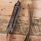 Leather Shoulder Pad Guitar Strap Roadworn Dark Brown