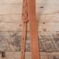 Premium Leather Guitar Strap 6cm Italian Tan