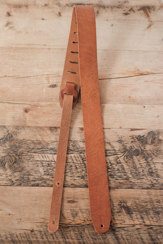 Tumbled Thinline Guitar Strap Honey
