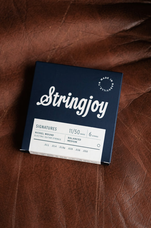 Stringjoy Signatures Guitar Strings 11/50 Nickel Wound