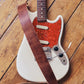 Classic All Leather Guitar Strap 6cm Roadworn