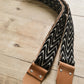 black guitar strap
