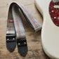 woven blue guitar strap