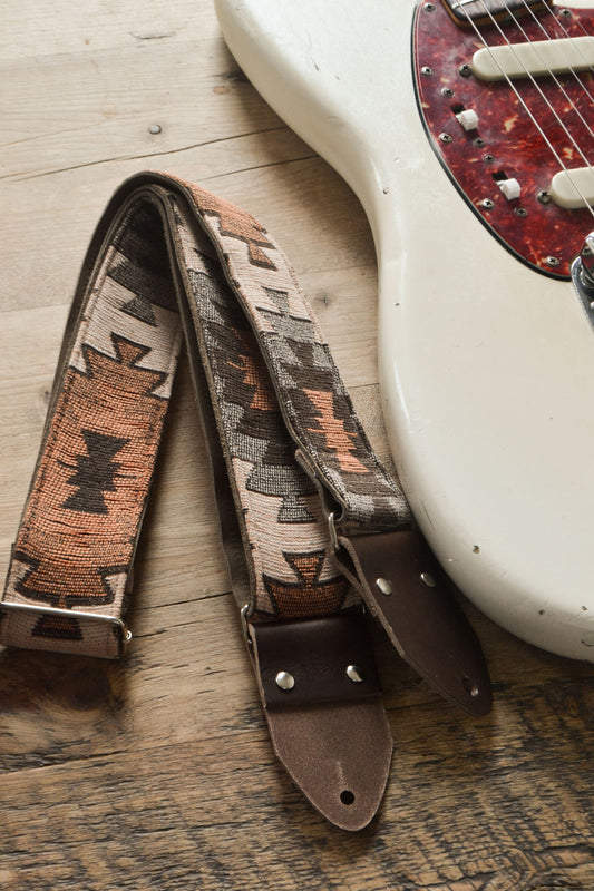 vintage guitar strap by Etwood Studios