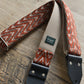 orange guitar strap by Etwood Studios