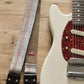handmade blue guitar strap