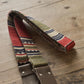 red guitar strap ethnic