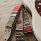 Red and green guitar strap