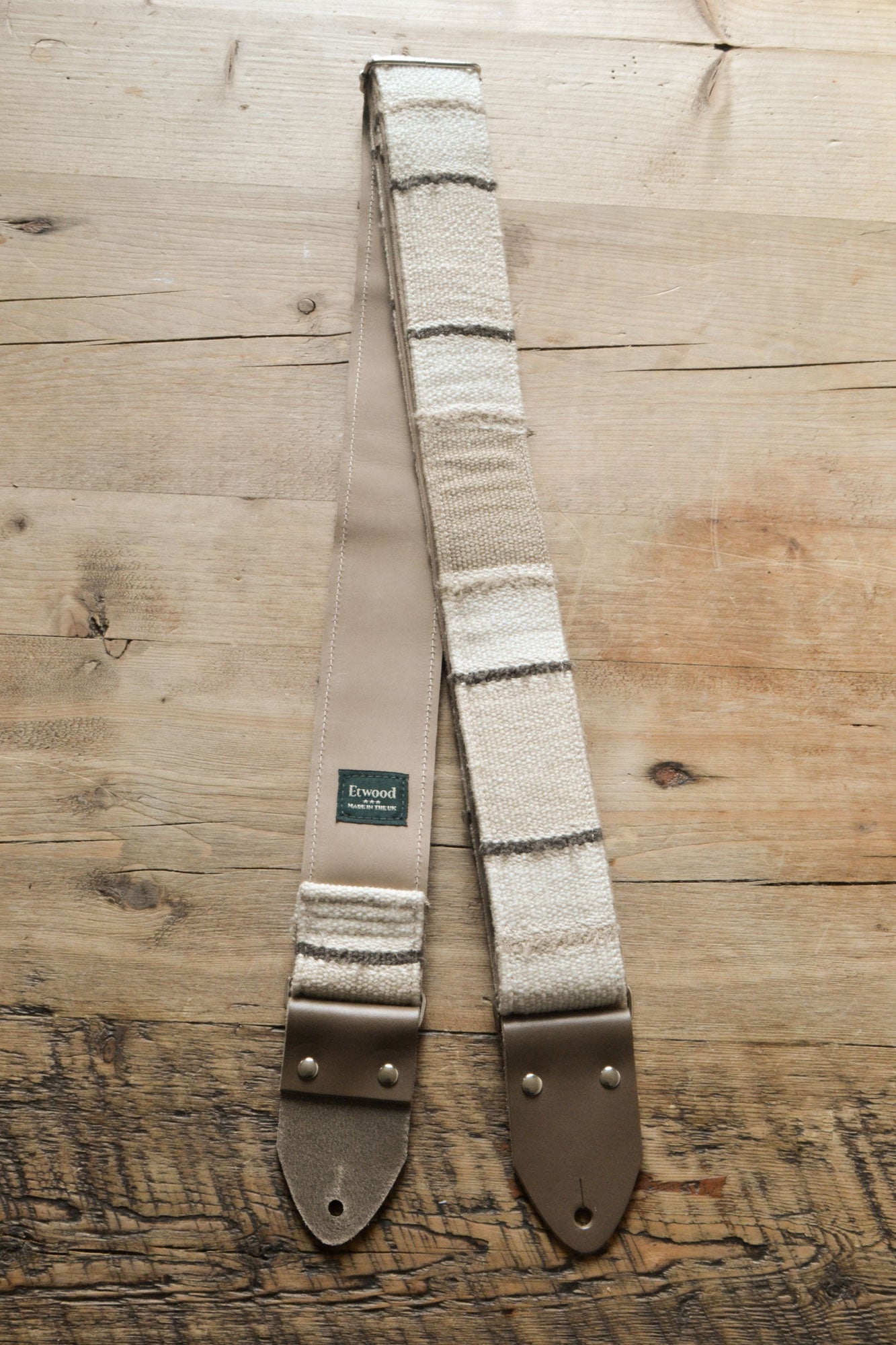 Snowdon Nubuck Leather Guitar Strap
