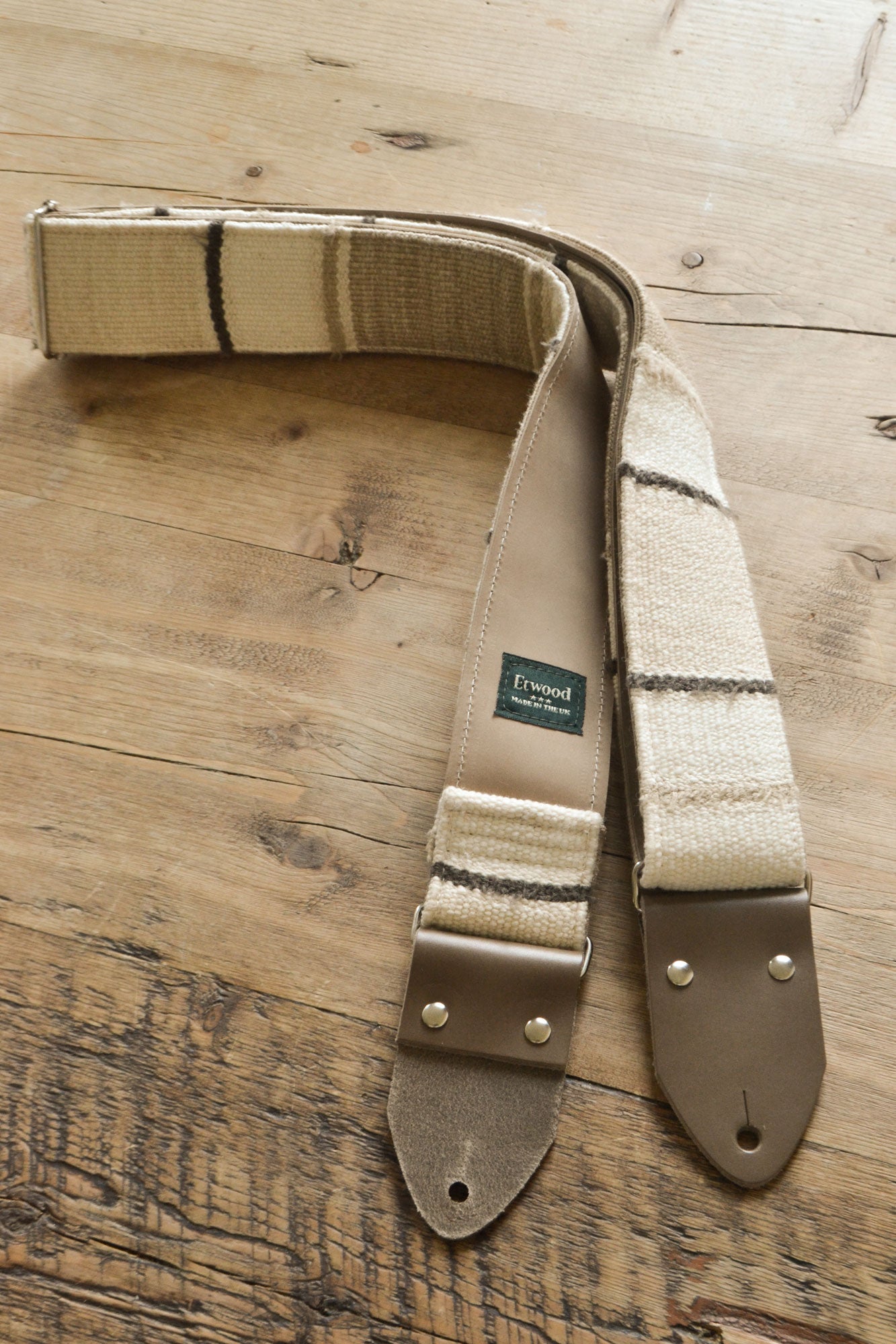 Snowdon Nubuck Leather Guitar Strap